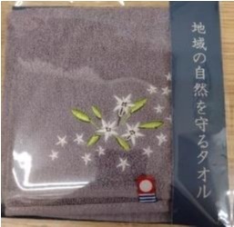 アカヒゲタオル